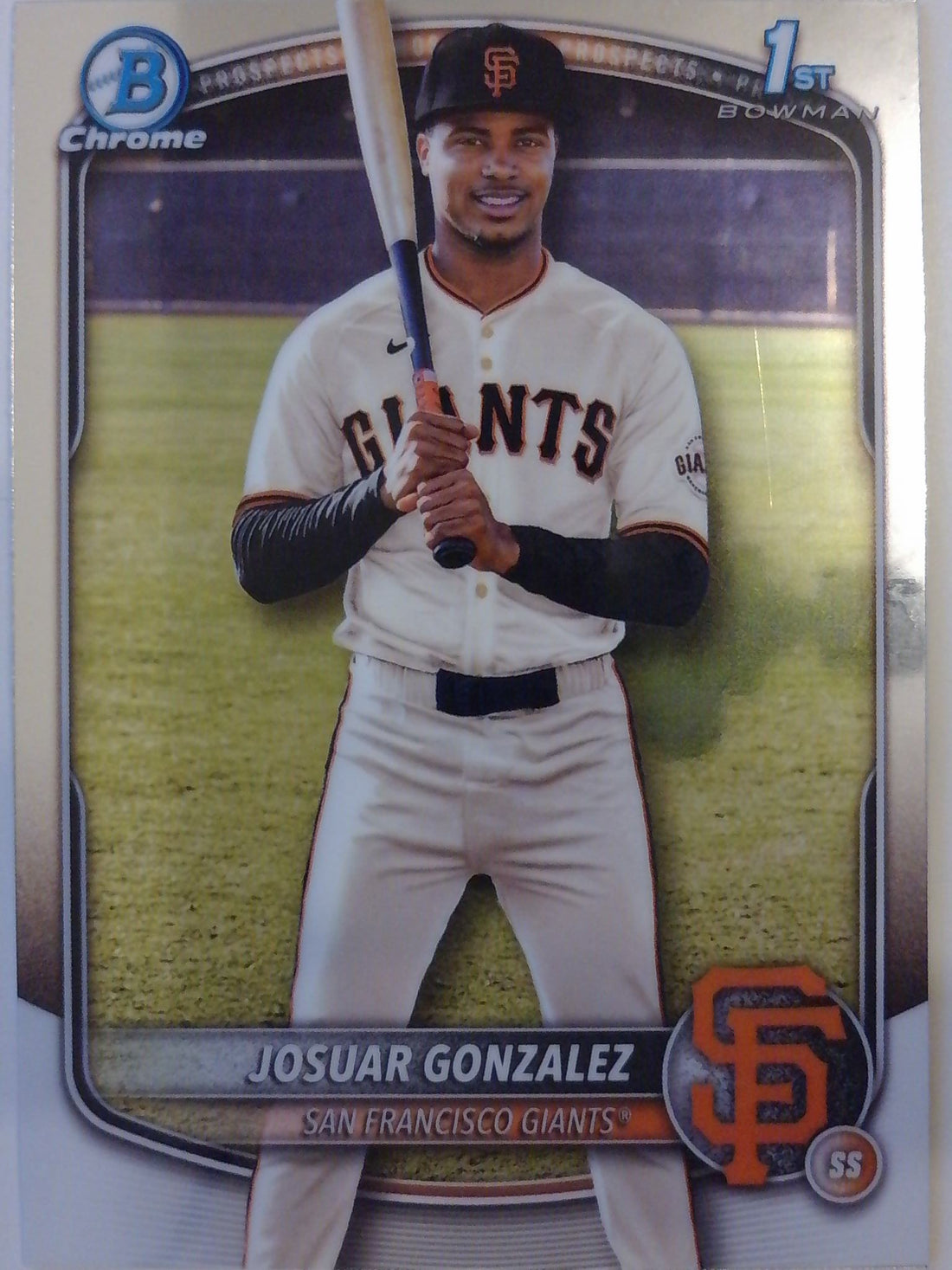 2025 Bowman Chrome Baseball Josuar Gonzalez #BCP-153