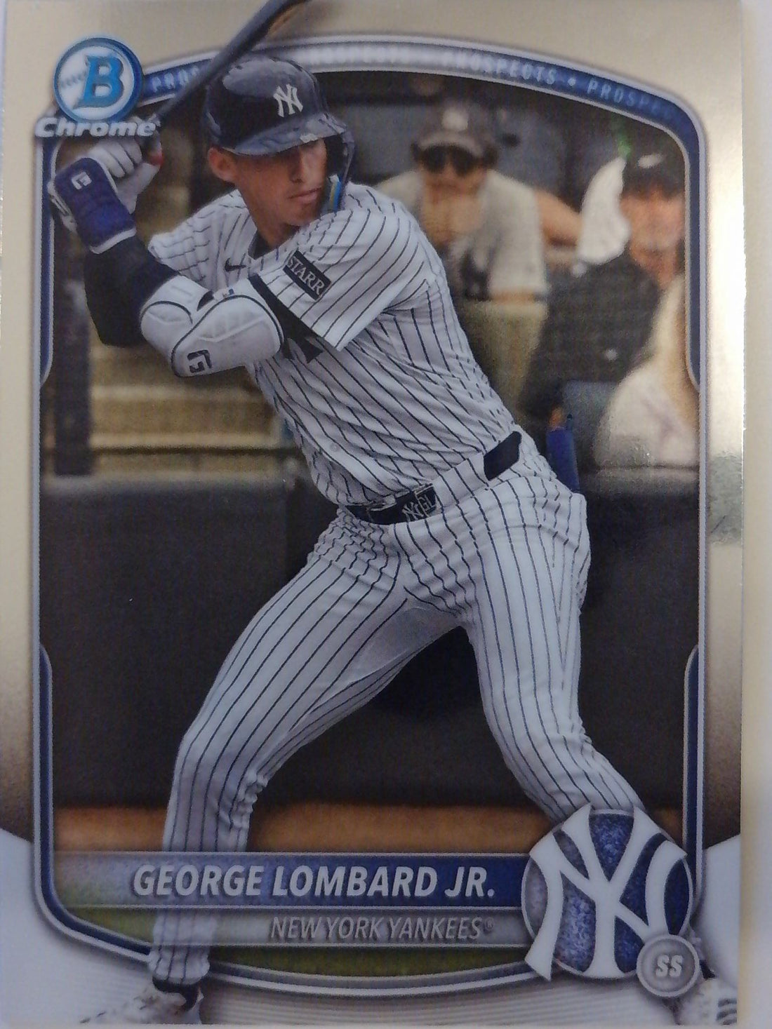 2025 Bowman Chrome Baseball Bowman Chrome Prospects George Lombard Jr. #BCP-164
