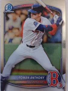 2025 Bowman Chrome Baseball Bowman Chrome Prospects Roman Anthony #BCP-167