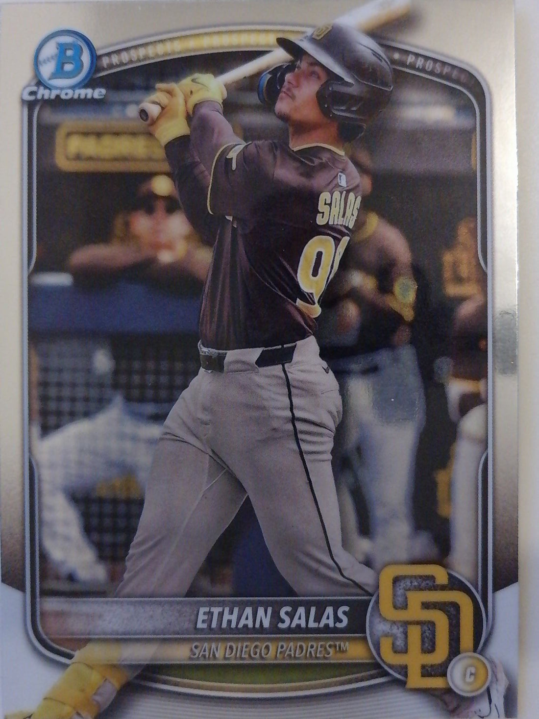 2025 Bowman Chrome Baseball Bowman Chrome Prospects Ethan Salas #BCP-169
