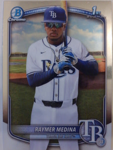2025 Bowman Chrome Baseball Bowman Chrome Prospects Raymer Medina #BCP-175