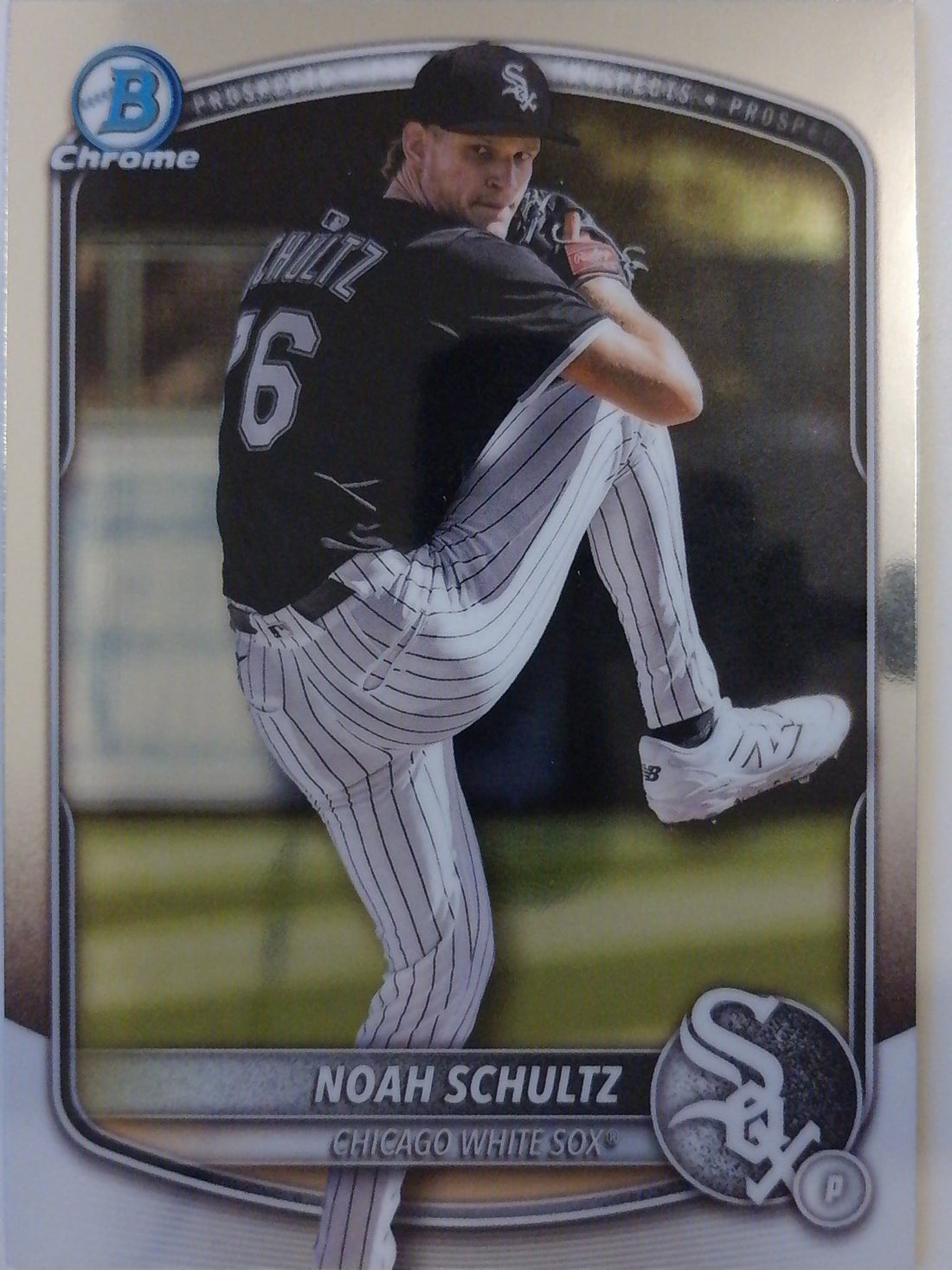 2025 Bowman Chrome Baseball Bowman Chrome Prospects Noah Schultz #BCP-177
