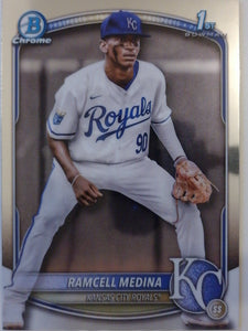 2025 Bowman Chrome Baseball Bowman Chrome Prospects Ramcell Medina #BCP-187