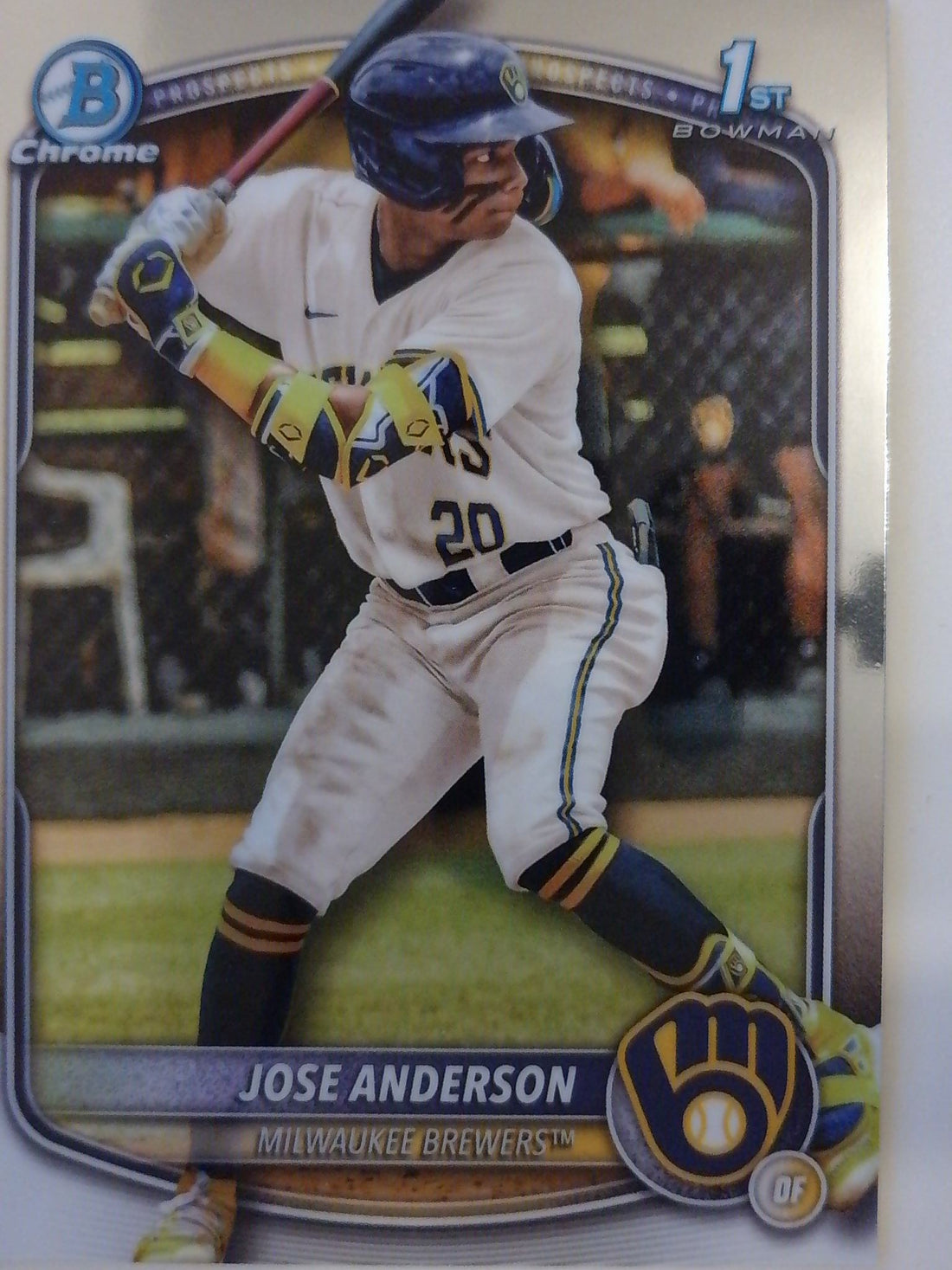 2025 Bowman Chrome Baseball Bowman Chrome Prospects Jose Anderson #BCP-193