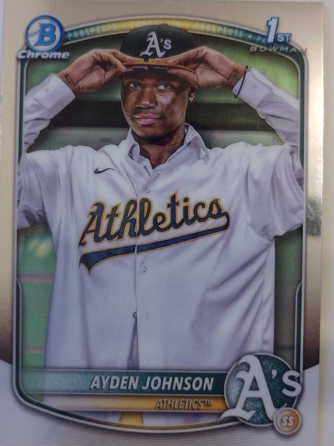 2025 Bowman Chrome Baseball Bowman Chrome Prospects Ayden Johnson #BCP-197