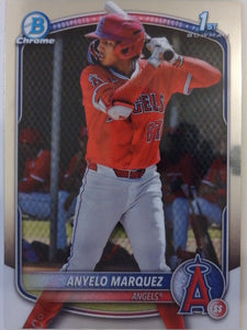 2025 Bowman Chrome Baseball Bowman Chrome Prospects Anyelo Marquez #BCP-201