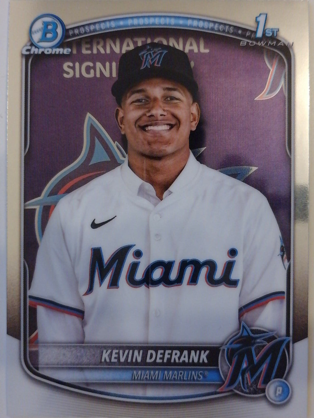 2025 Bowman Chrome Baseball Bowman Chrome Prospects Kevin Defrank #BCP-205