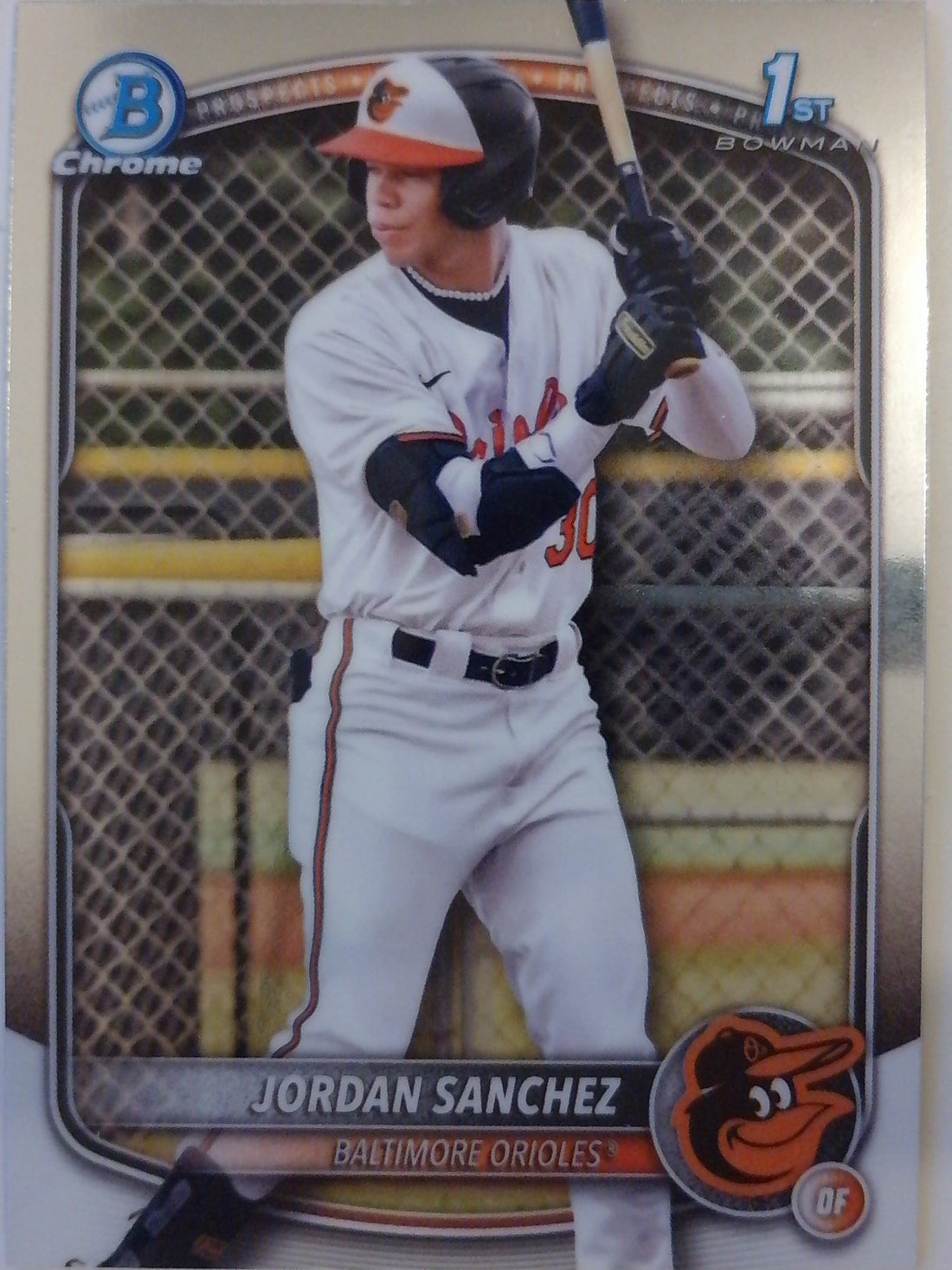 2025 Bowman Chrome Baseball Bowman Chrome Prospects Jordan Sanchez #BCP-208