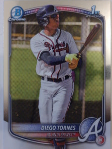 2025 Bowman Chrome Baseball Bowman Chrome Prospects Diego Tornes #BCP-214