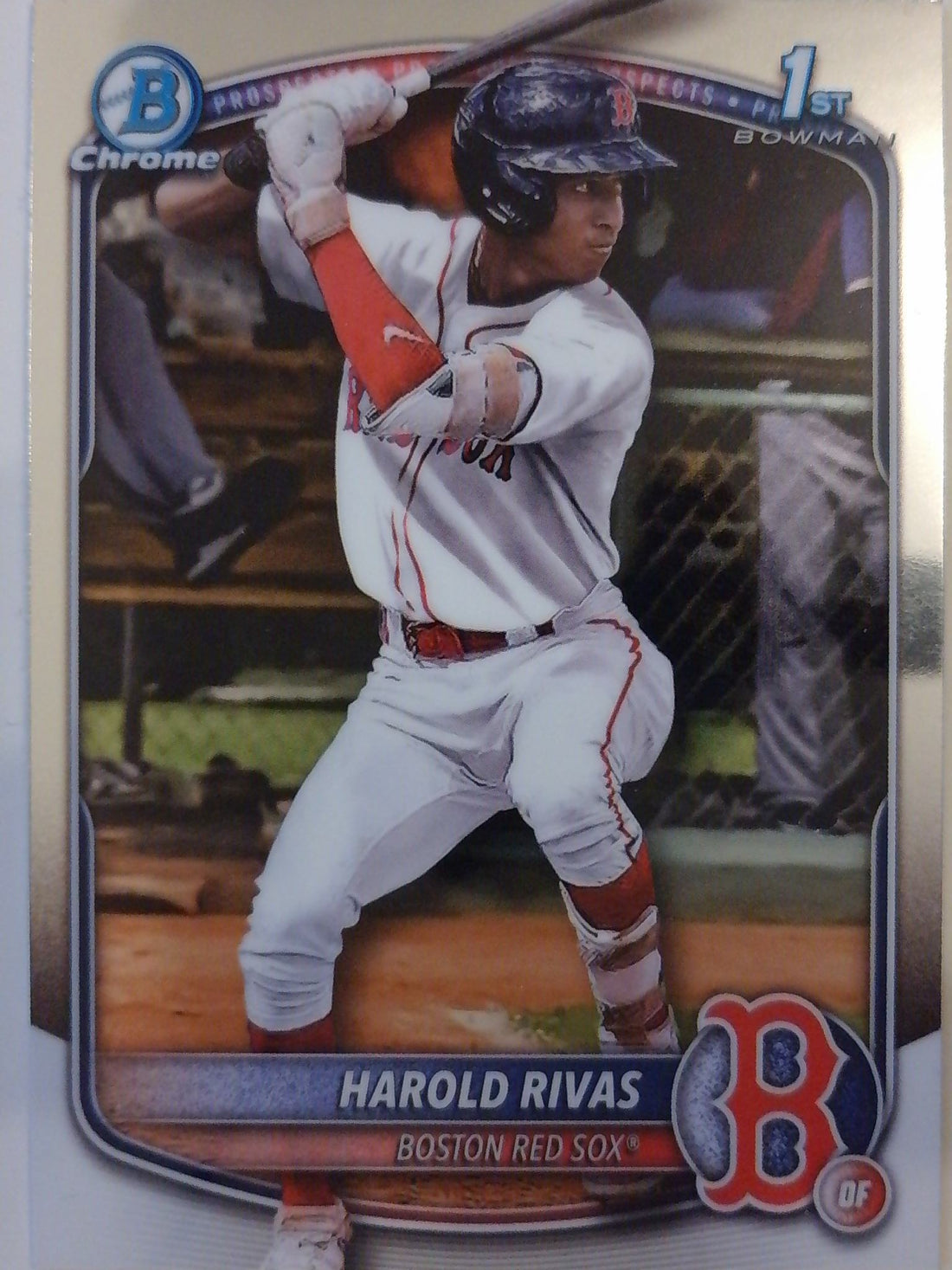 2025 Bowman Chrome Baseball Bowman Chrome Prospects Harold Rivas #BCP-216