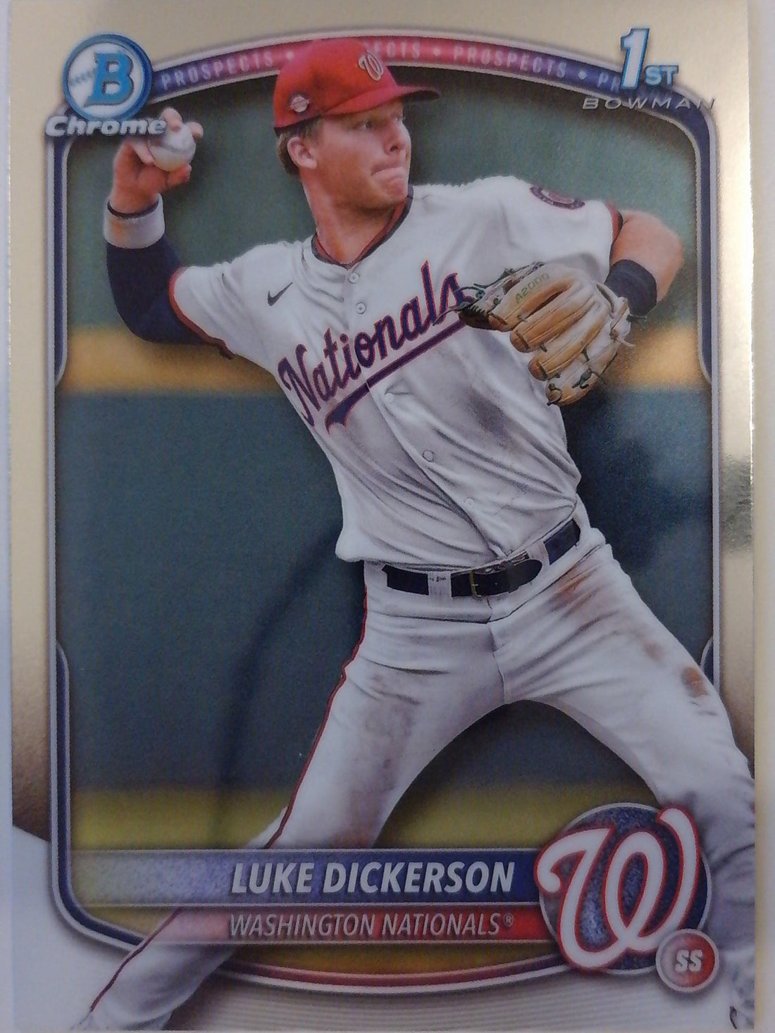 2025 Bowman Chrome Baseball Bowman Chrome Prospects Luke Dickerson #BCP-218