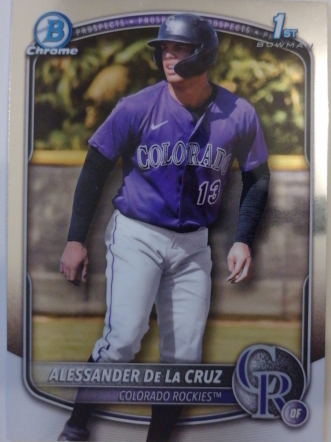2025 Bowman Chrome Baseball Prospects Alessander De La Cruz #BCP-219