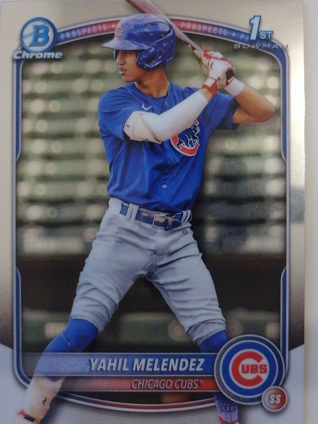 2025 Bowman Chrome Baseball Bowman Chrome Prospects Yahil Melendez #BCP-222
