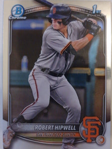 2025 Bowman Chrome Baseball Bowman Chrome Prospects Robert Hipwell #BCP-238
