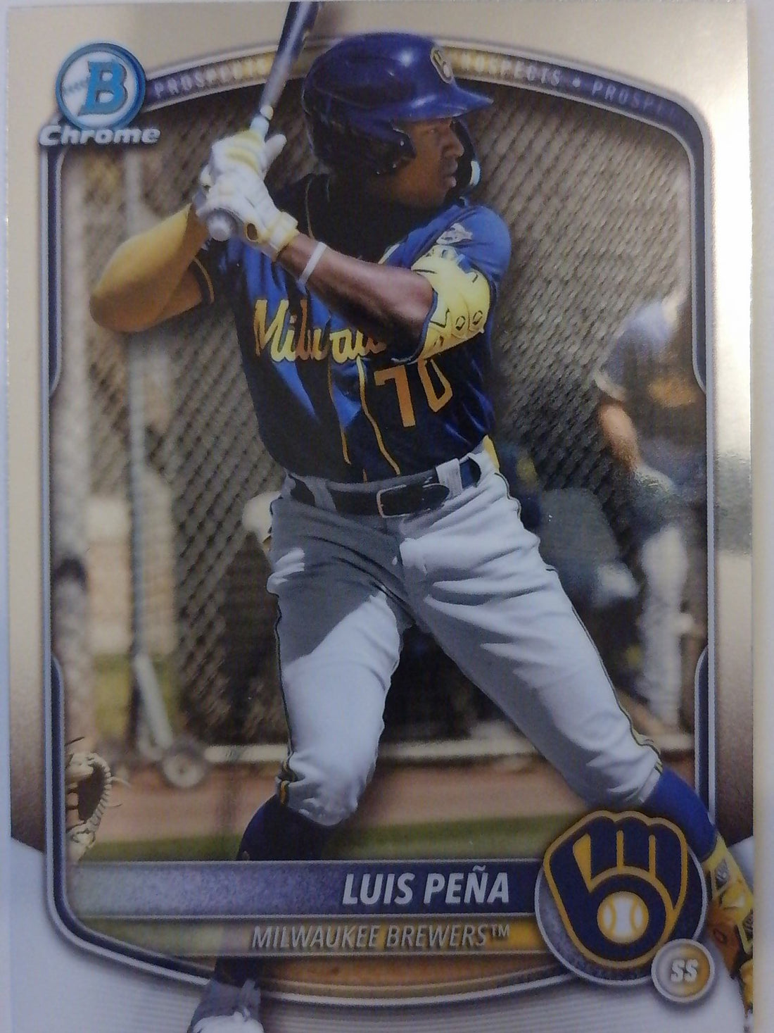 2025 Bowman Chrome Baseball Bowman Chrome Prospects Luis Peña #BCP-239
