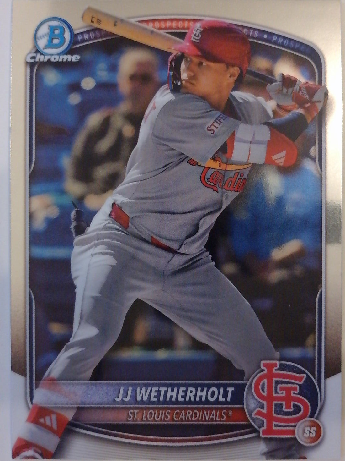 2025 Bowman Chrome Baseball Bowman Chrome Prospects JJ Wetherholt #BCP-241