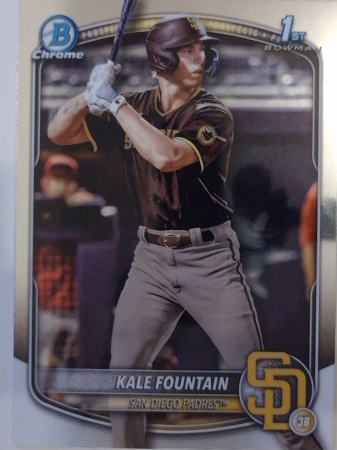 2025 Bowman Chrome Baseball Bowman Chrome Prospects Kale Fountain #BCP-246