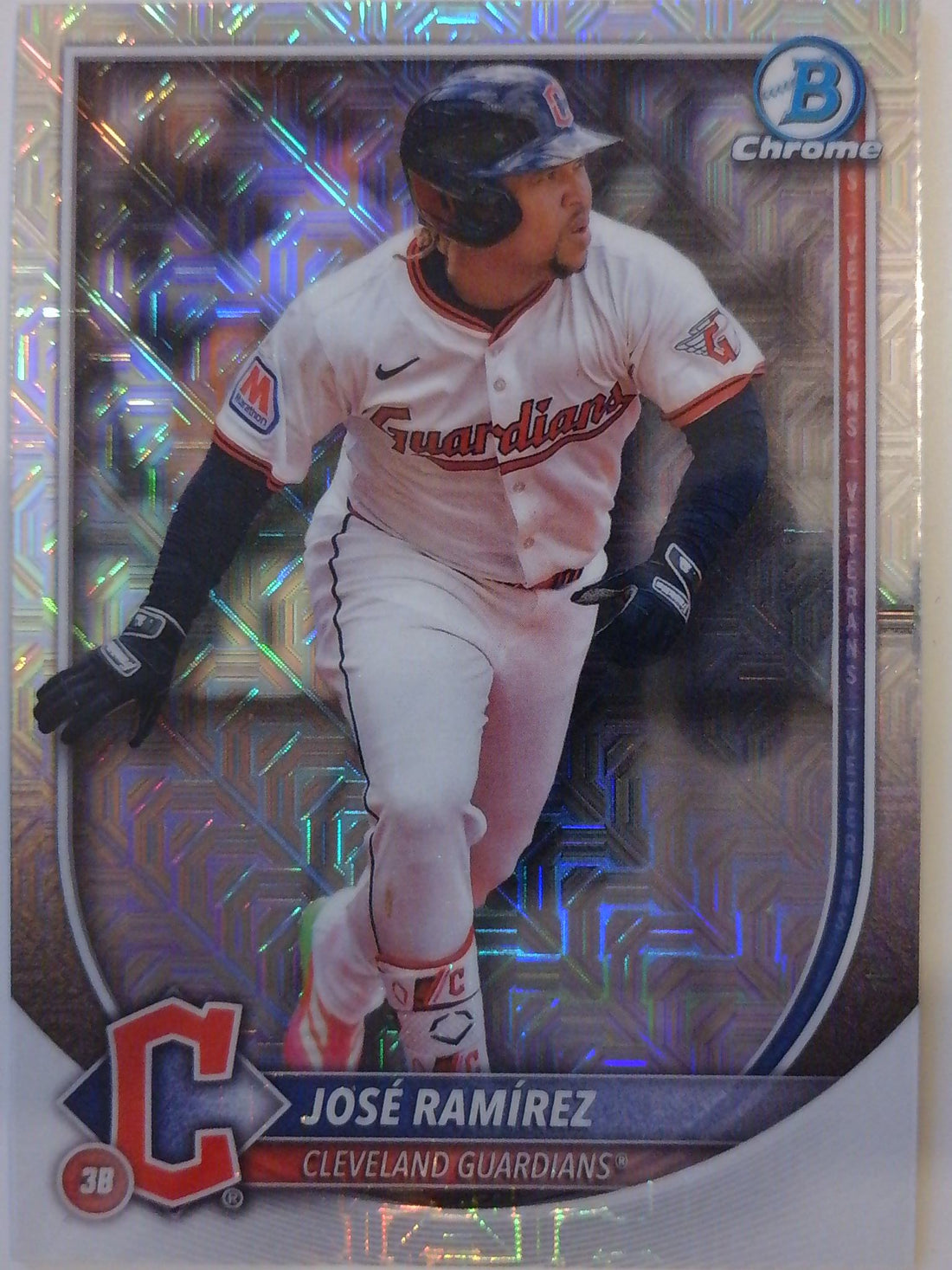 2025 Bowman Chrome Baseball Mojo Refractors José Ramírez #21