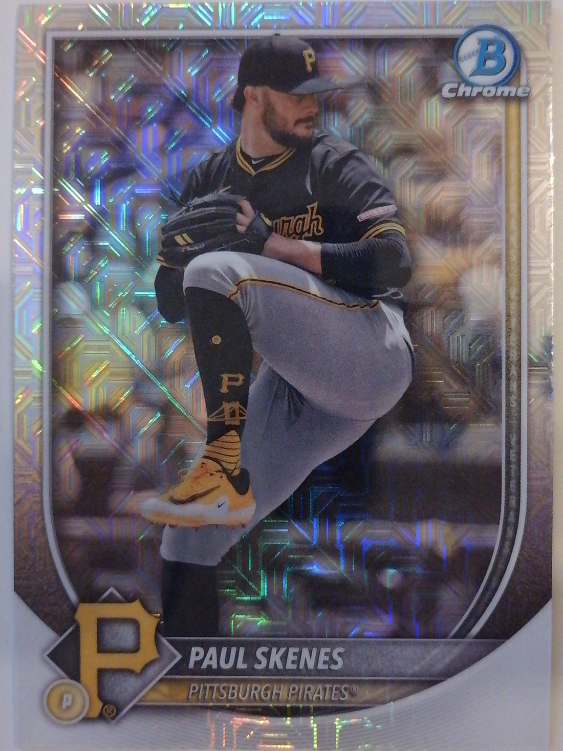 2025 Bowman Chrome Baseball Mojo Refractors Paul Skenes #30