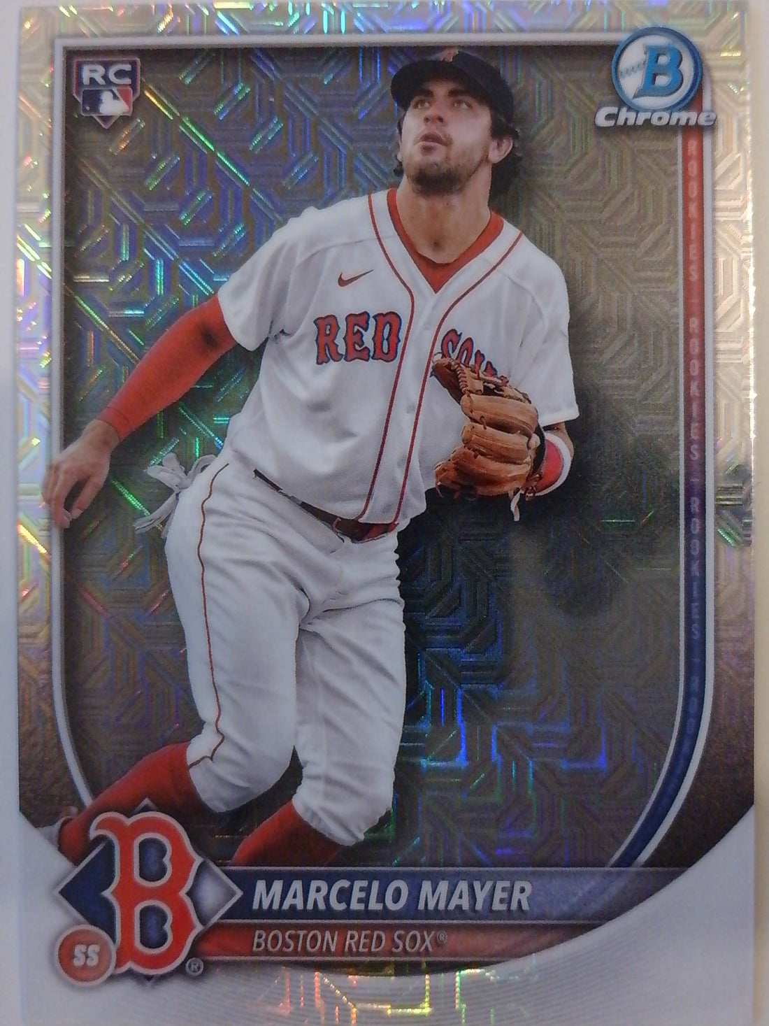 2025 Bowman Chrome Baseball Mojo Refractors Marcelo Mayer #39 Rookie