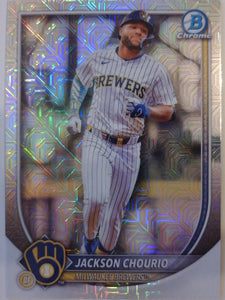 2025 Bowman Chrome Baseball Mojo Refractors Jackson Chourio #40