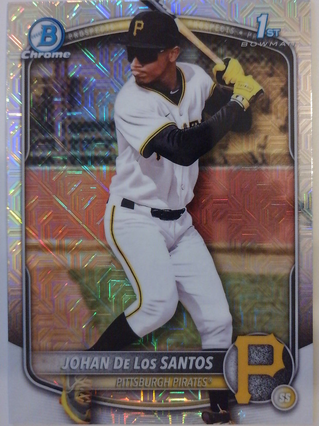 2025 Bowman Chrome Baseball Mojo Refractors Johan De Los Santos #BCP-163