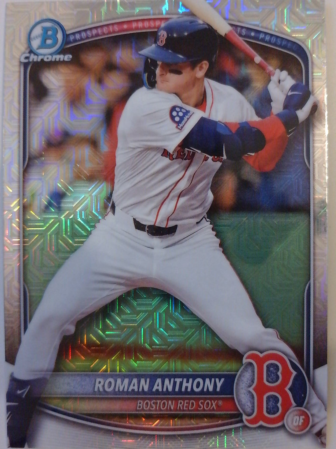2025 Bowman Chrome Prospects Mojo Refractors Roman Anthony #BCP-167