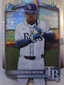 2025 Bowman Chrome Baseball Mojo Refractors Raymer Medina #BCP-175