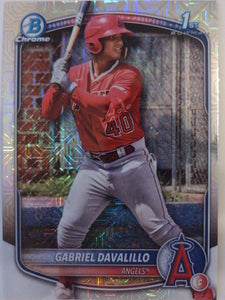2025 Bowman Chrome Baseball Mojo Refractors Gabriel Davalillo #BCP-178 Rookie