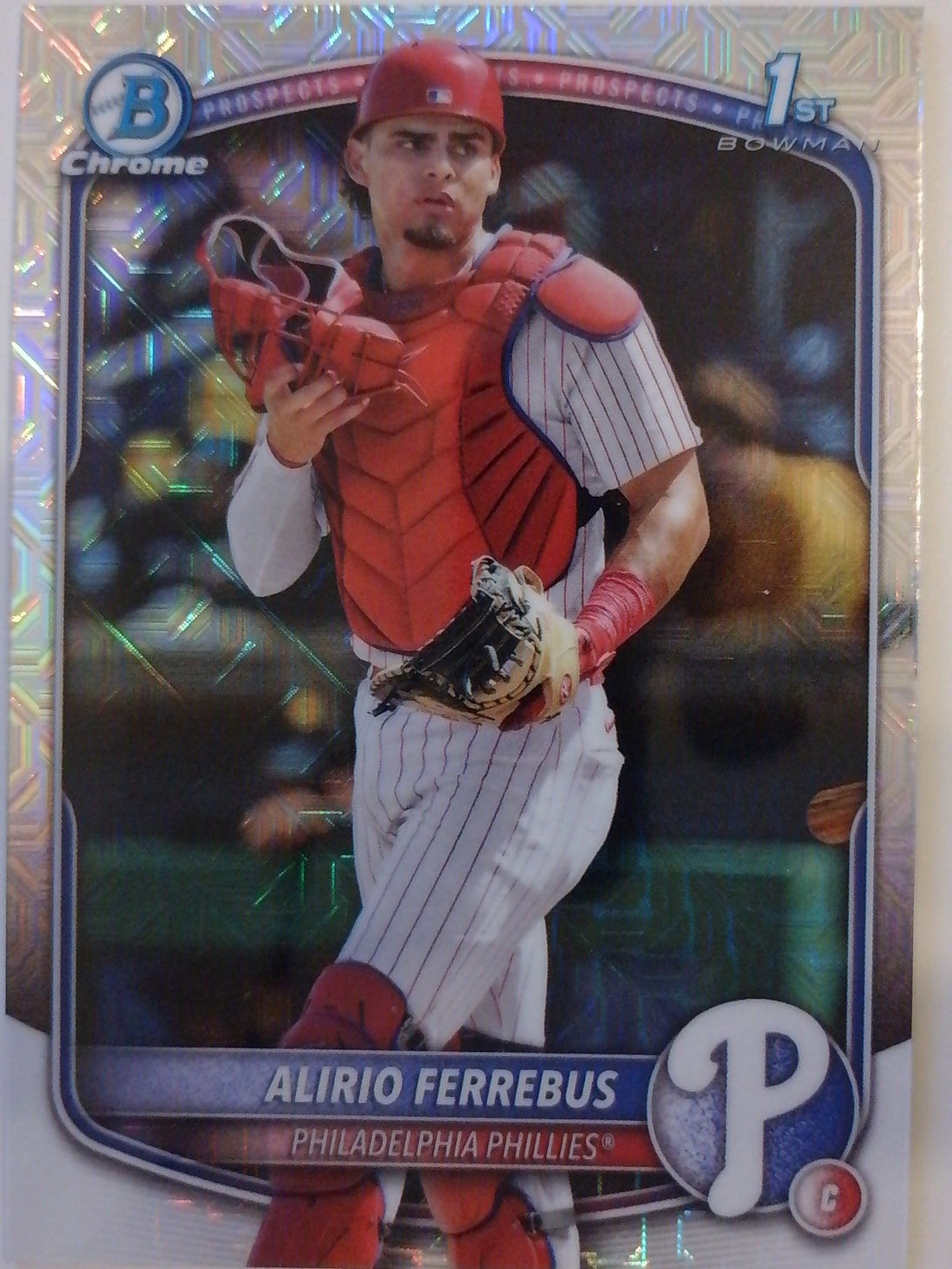 2025 Bowman Chrome Baseball Prospects Mojo Refractors Alirio Ferrebus #BCP-198