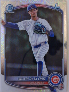 2025 Bowman Chrome Baseball Mojo Refractors Wilfri De La Cruz #BCP-209