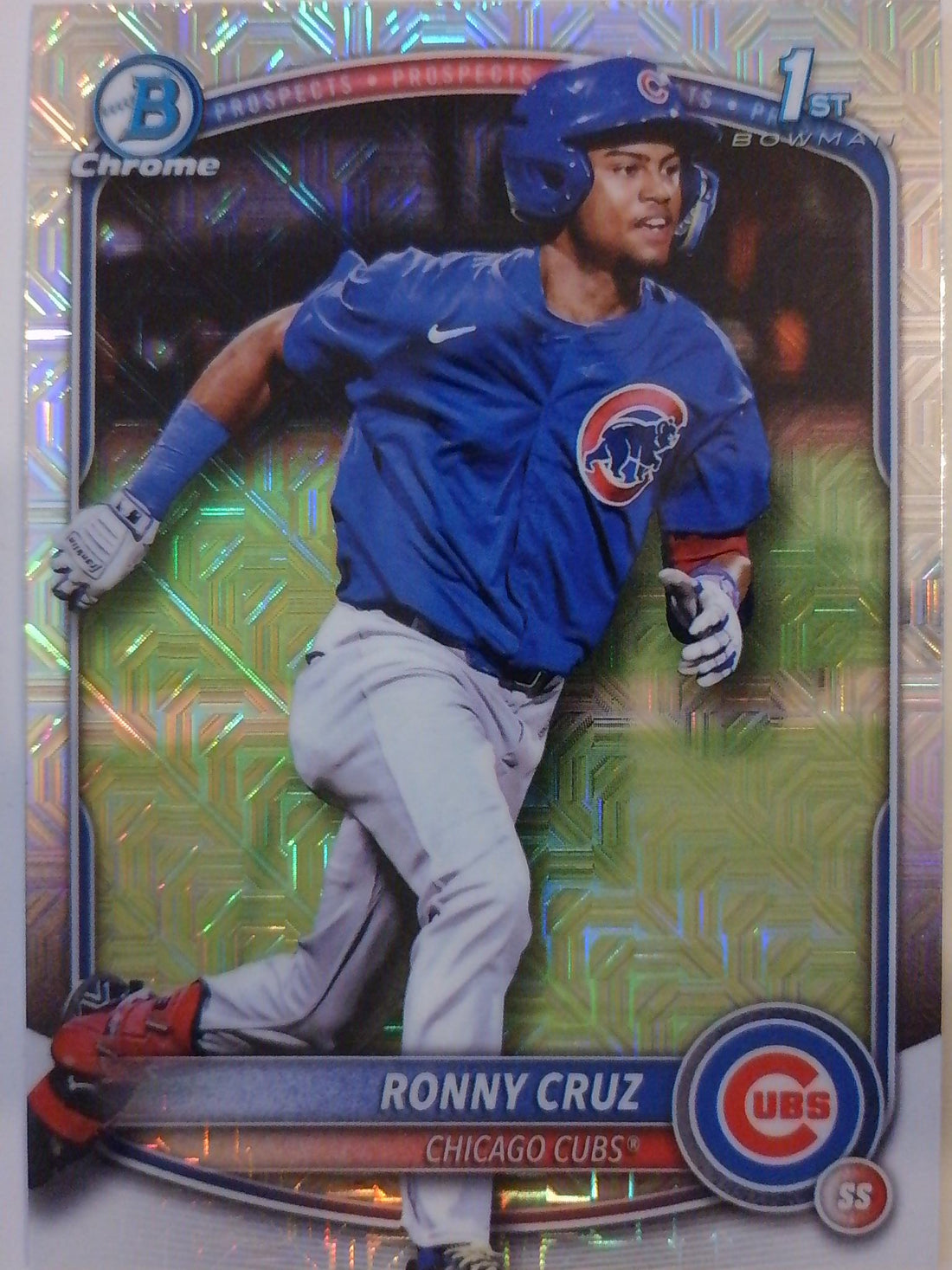 2025 Bowman Chrome Prospects Mojo Refractors Ronny Cruz #BCP-213