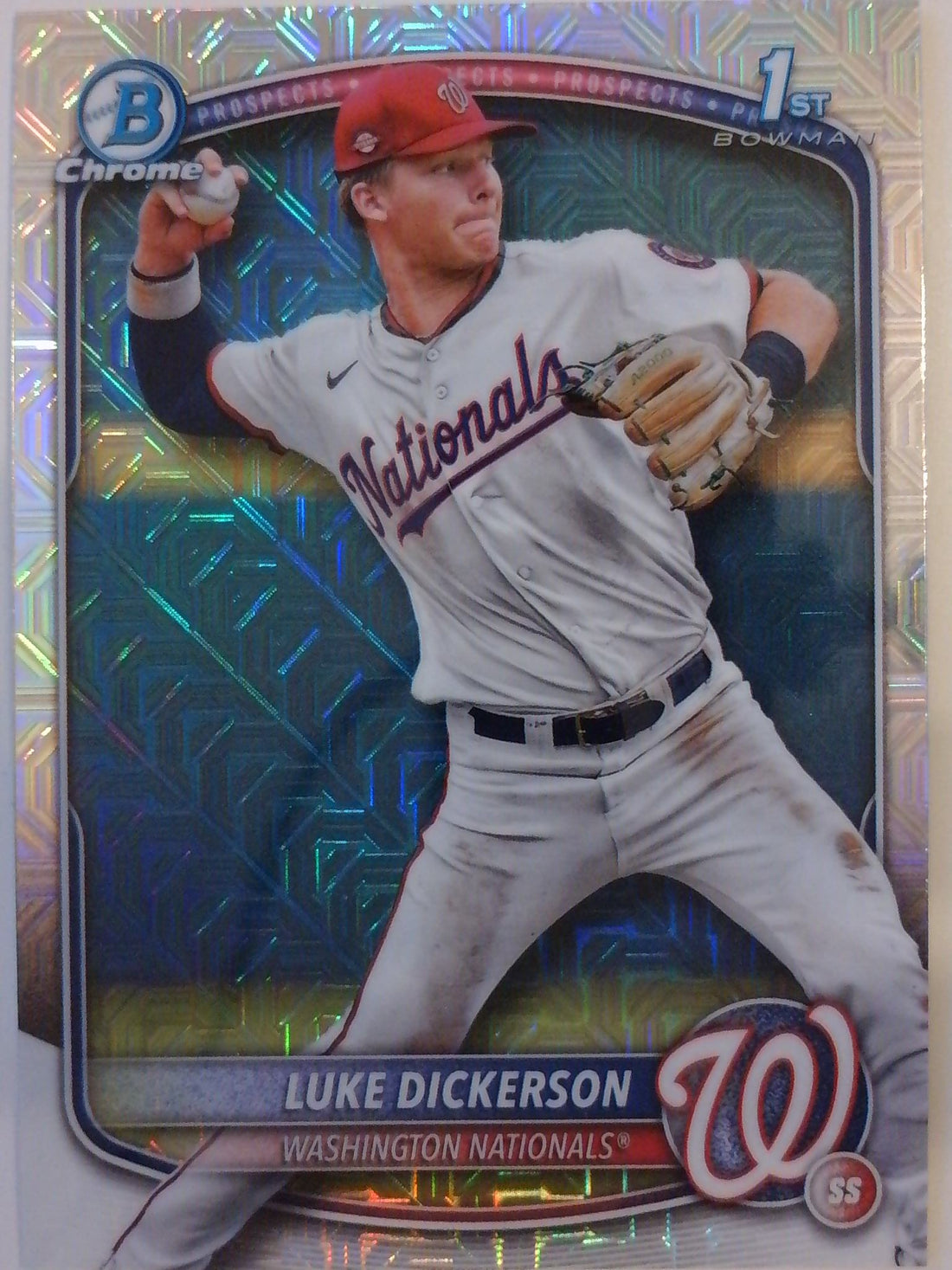 2025 Bowman Chrome Baseball Mojo Refractors Luke Dickerson #BCP-218