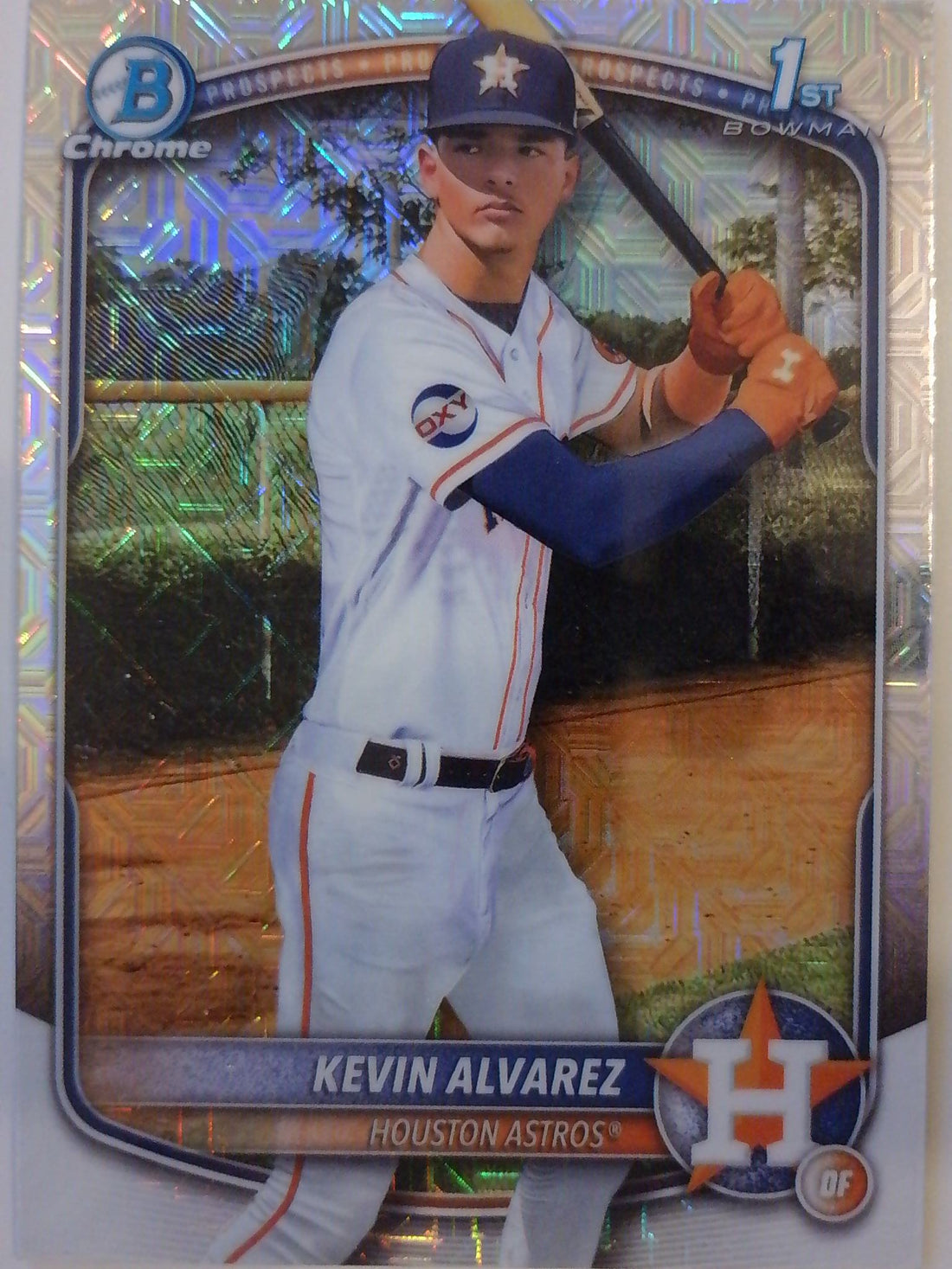 2025 Bowman Chrome Prospects Mojo Refractors Kevin Alvarez #BCP-227