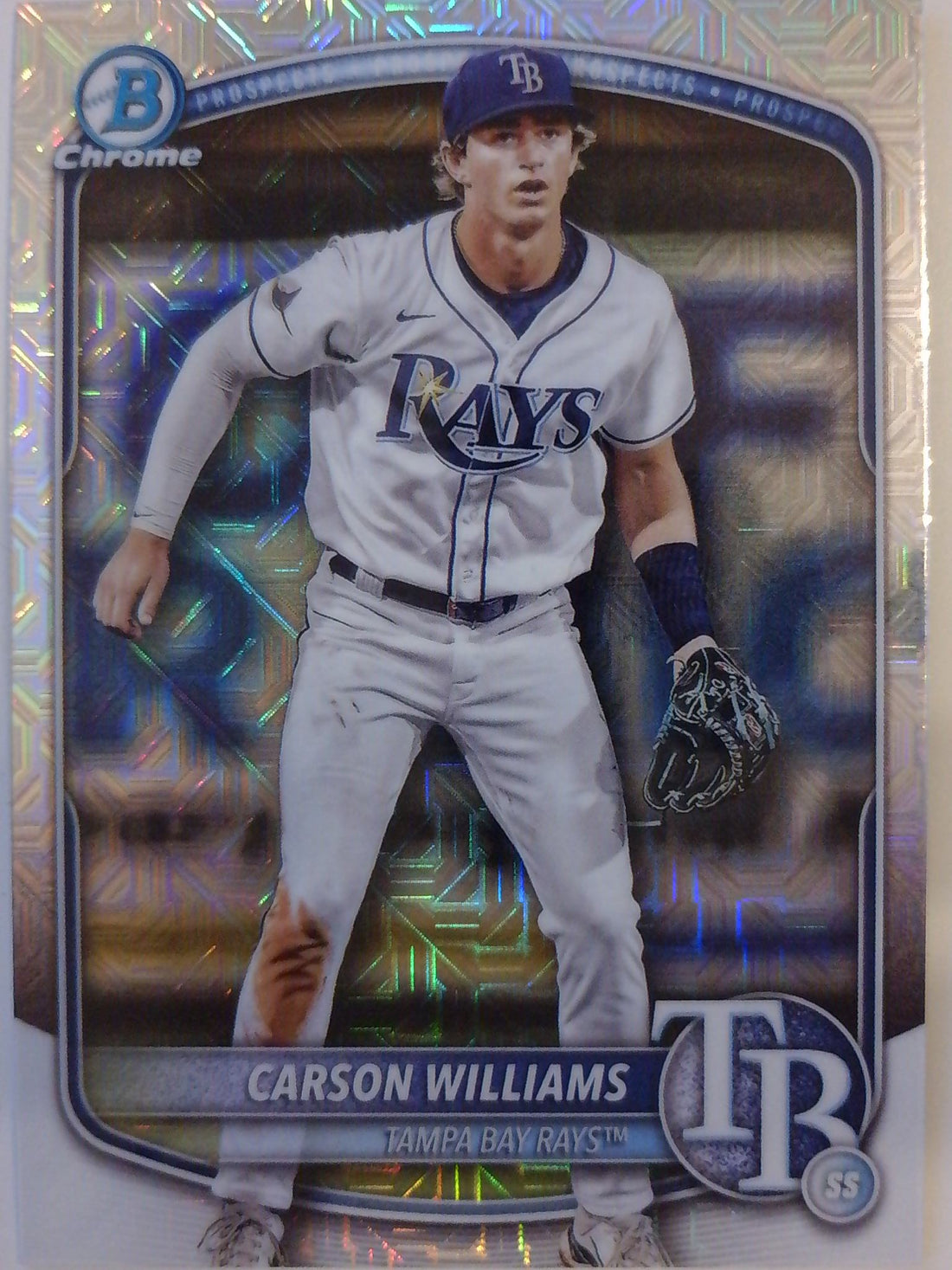 2025 Bowman Chrome Prospects Mojo Refractors Carson Williams #BCP-234