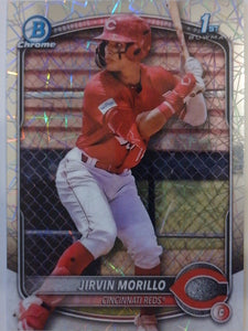 2025 Bowman Chrome Prospects Laser Refractor Jirvin Morillo #BCP-160