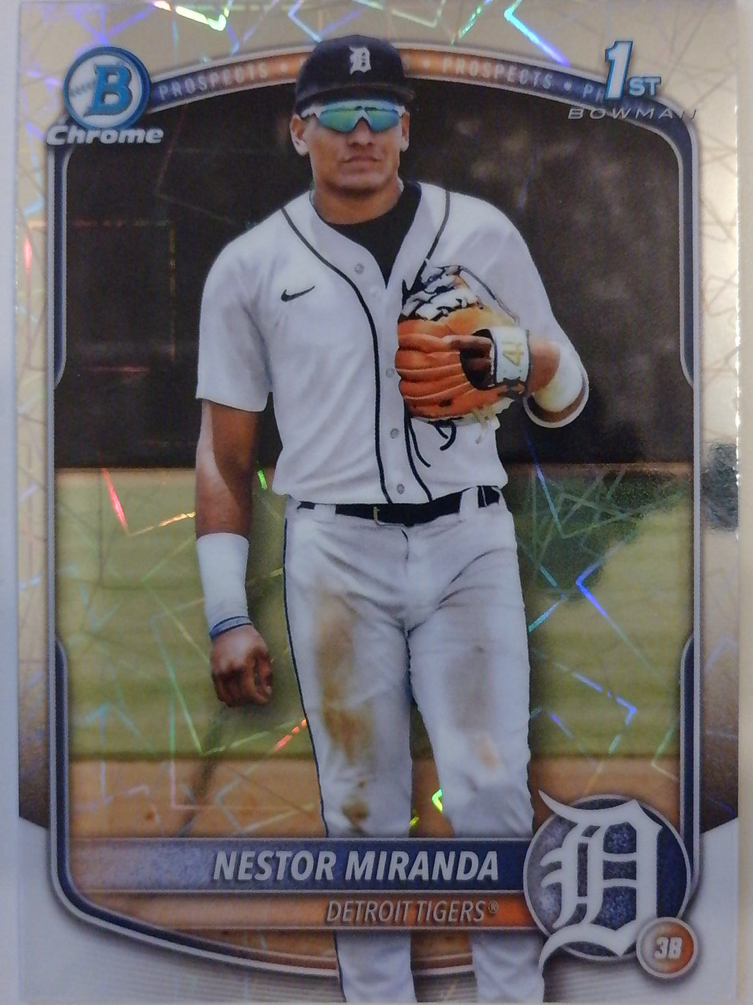 2025 Bowman Chrome Prospects Laser Refractor Nestor Miranda #BCP-217