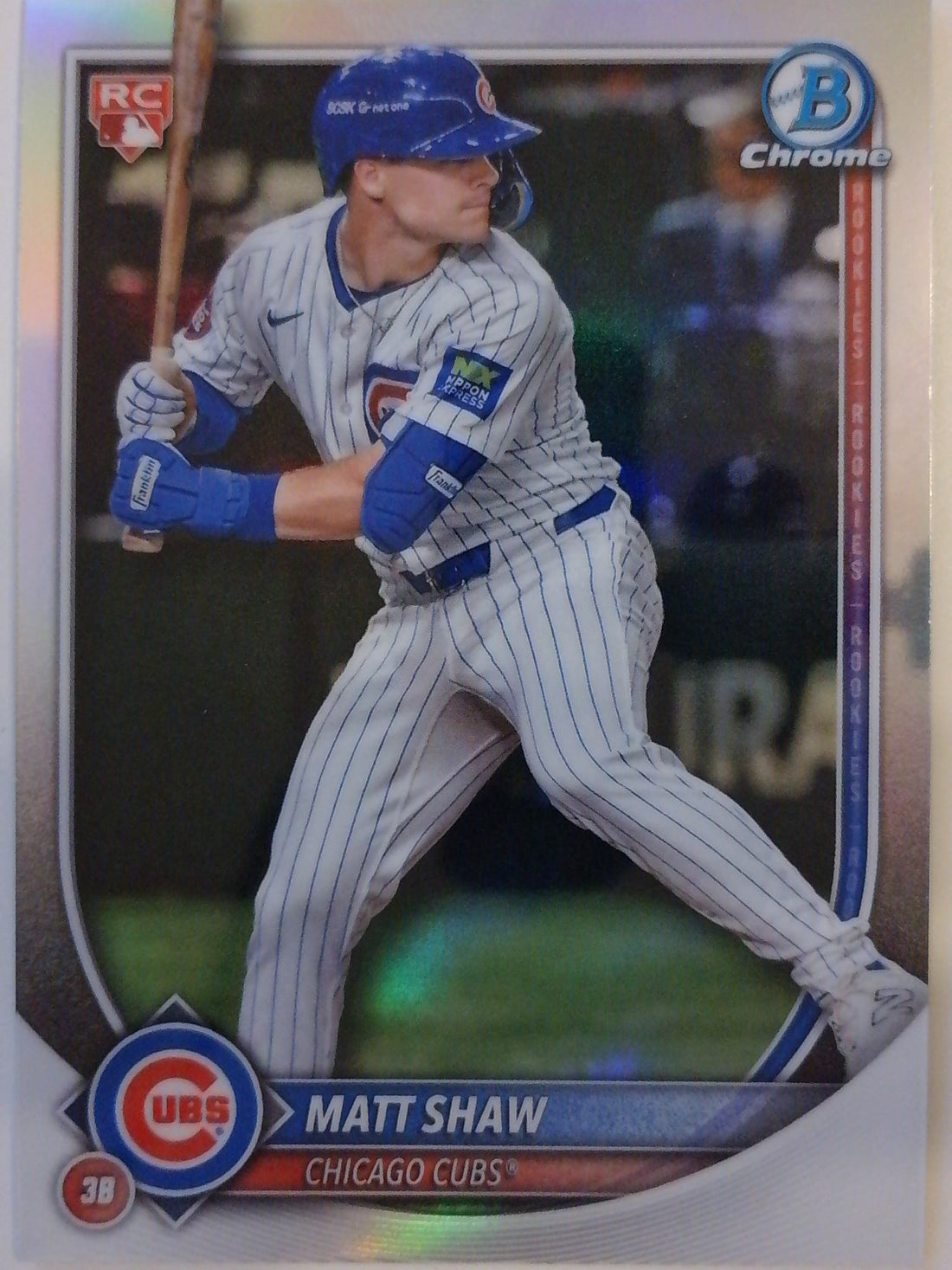 2025 Bowman Chrome Baseball Red Rookie Matt Shaw #46 RC