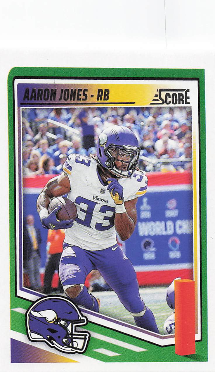 2025 Score Football Aaron Jones #11