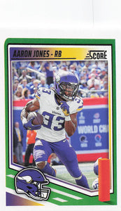 2025 Score Football Aaron Jones #11