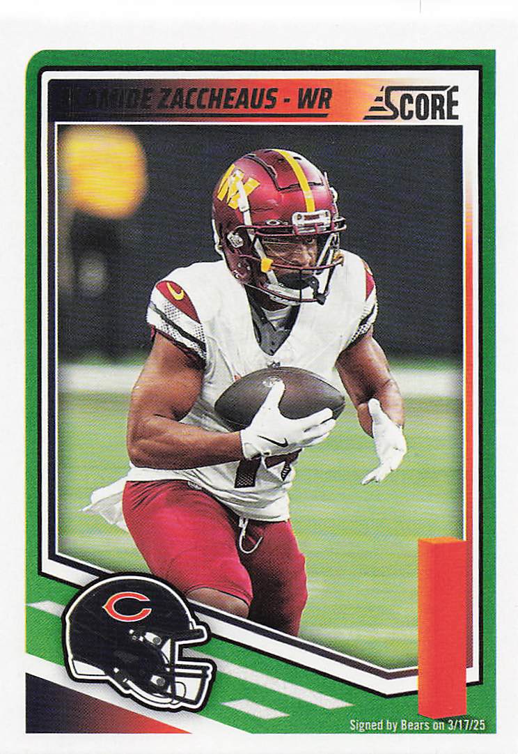 2025 Score Football Olamide Zaccheaus #60