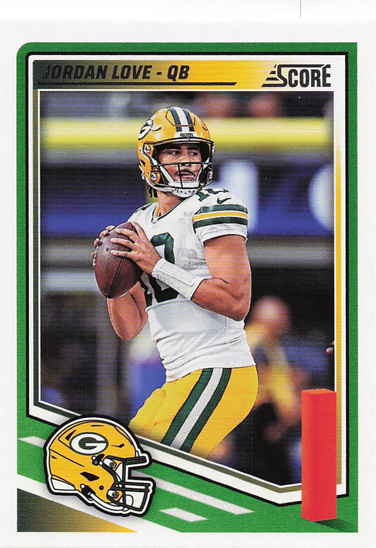 2025 Score Football Jordan Love #119