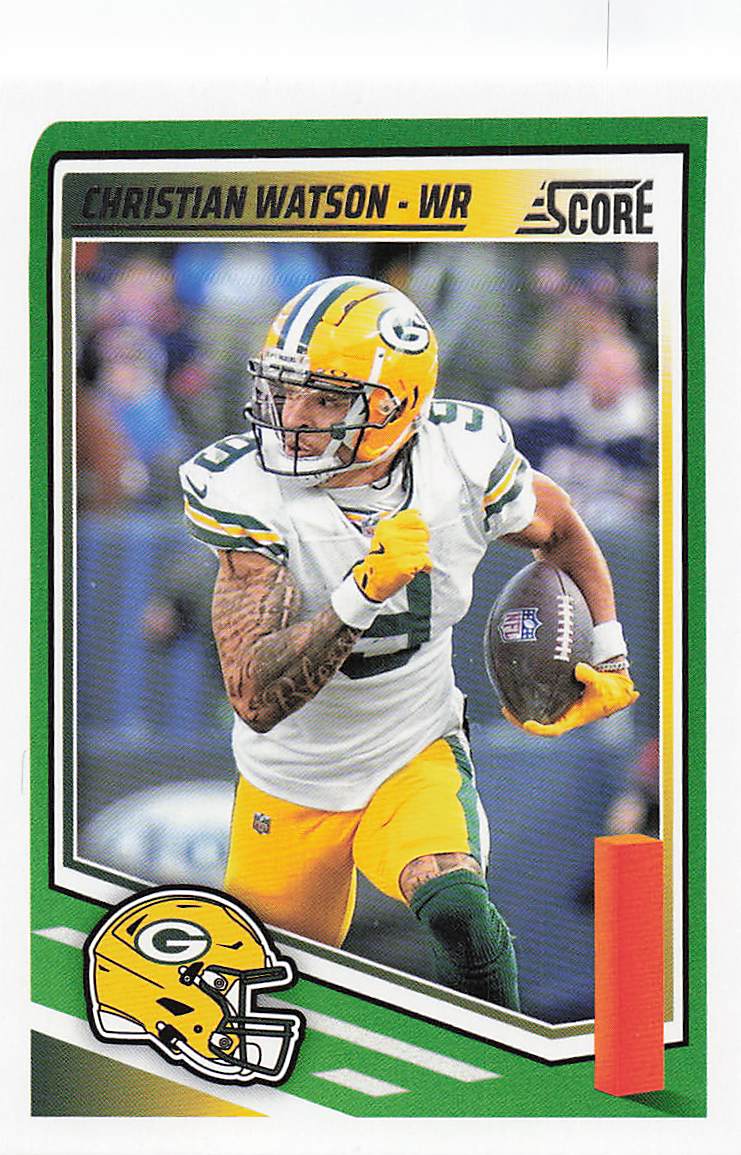 2025 Score Football Christian Watson #248