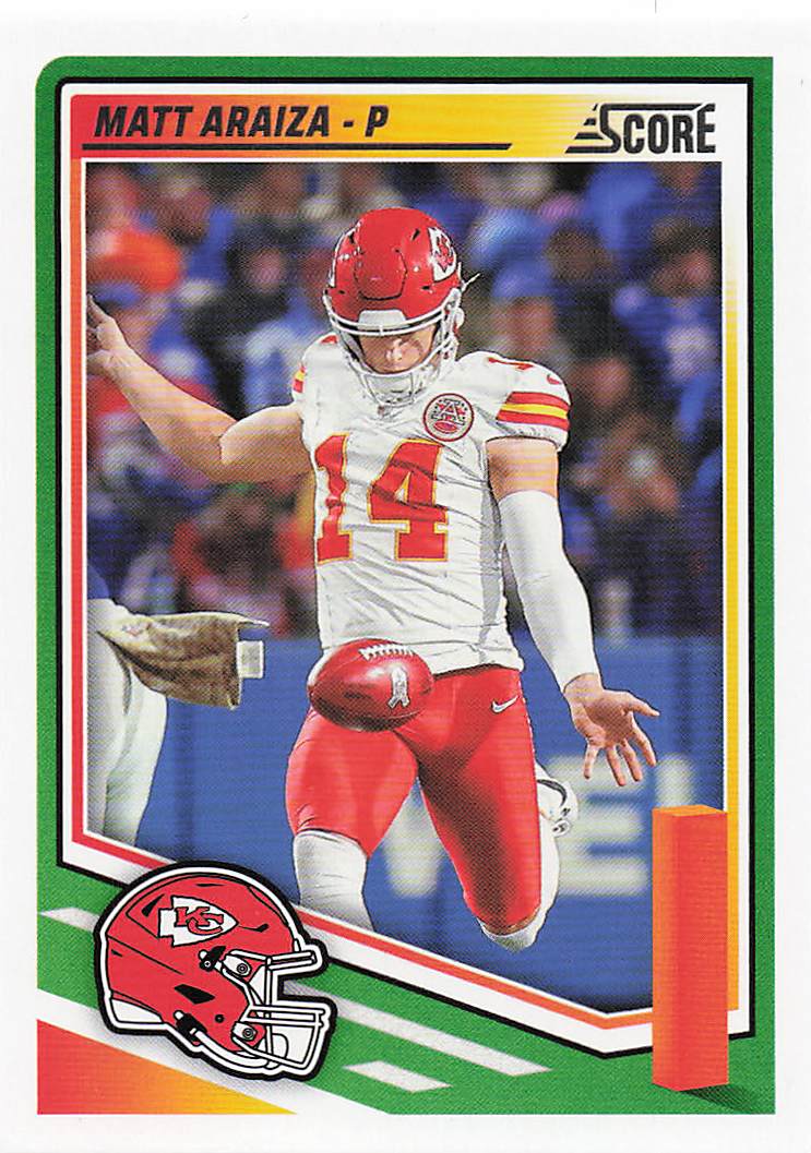 2025 Score Football Matt Araiza #288