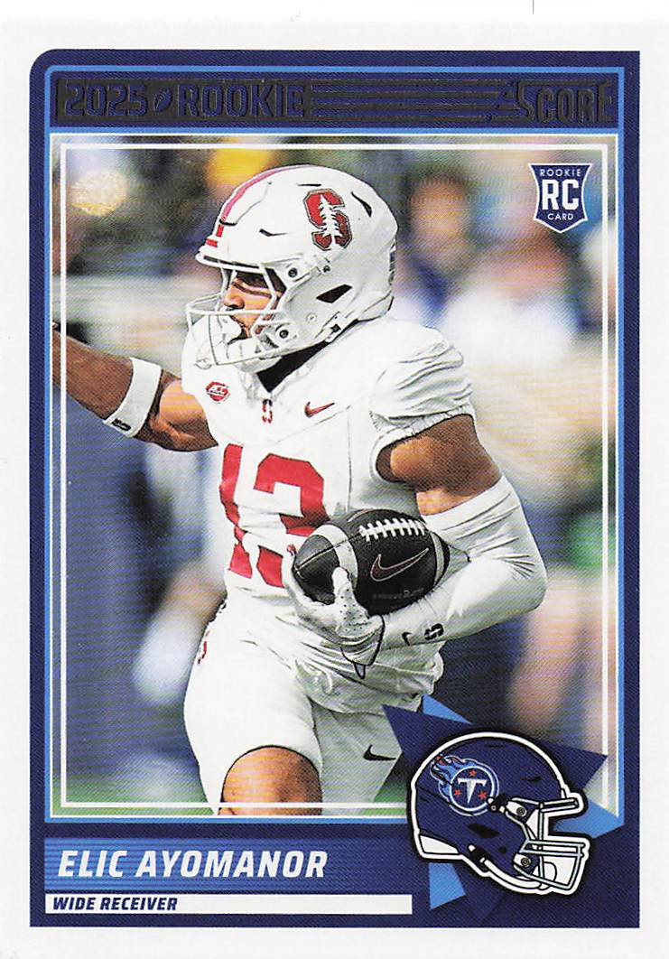 2025 Score Football Elic Ayomanor #5 Rookie