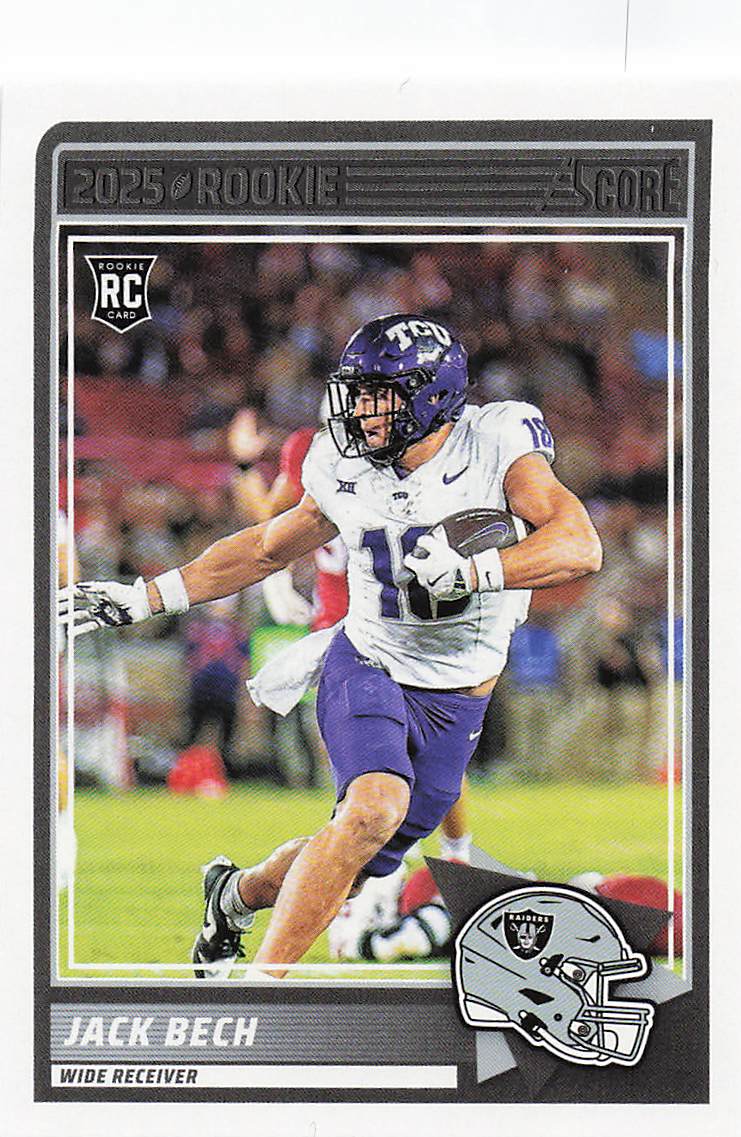 2025 Score Football Jack Bech #63 Rookie