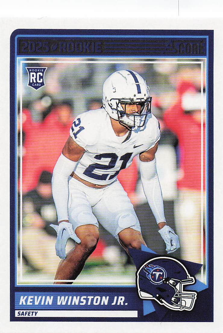 2025 Score Football Kevin Winston Jr. #97 Rookie