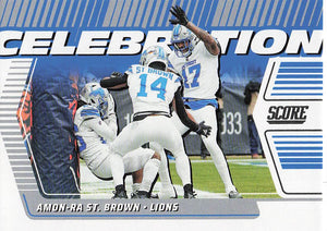 2025 Score Football Celebration Amon-Ra St. Brown #C-AST