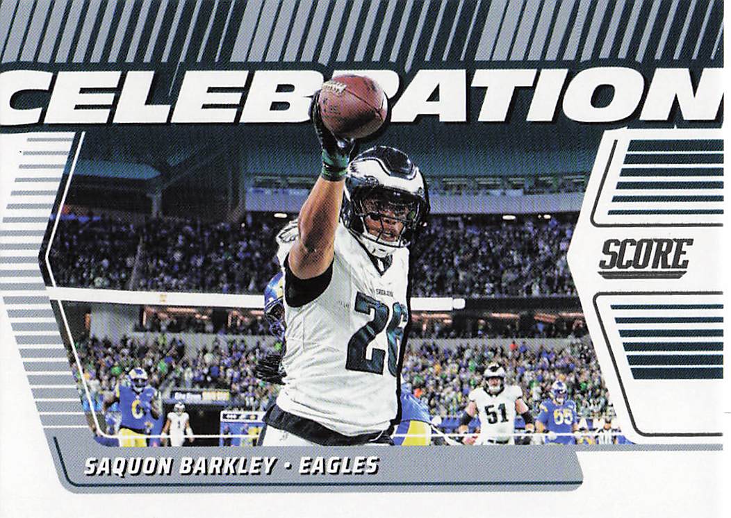 2025 Score Football Celebration Saquon Barkley #C-SBA