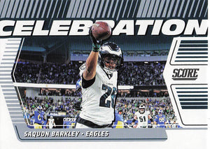 2025 Score Football Celebration Saquon Barkley #C-SBA